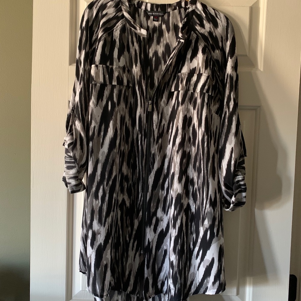 Rock & Republic Zip Up Tunic